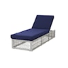 Accentrics Home Outdoor Simple Weave Chaise Lounge