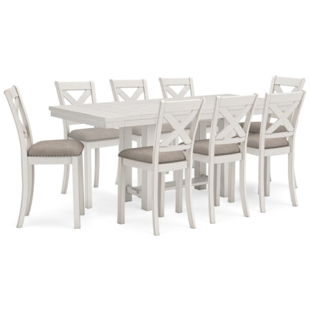 Table And 8 Barstools