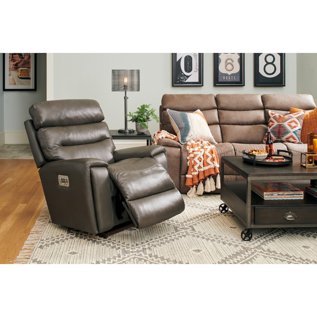 La-Z-Boy Soren Power Rocker Recliner w/ Pwr Headrest