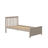 Jackpot Kids Single Beds Youth Twin Single Bed in Stone