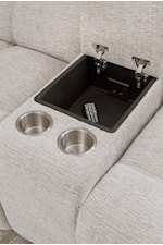 Storage Console and Cupholders