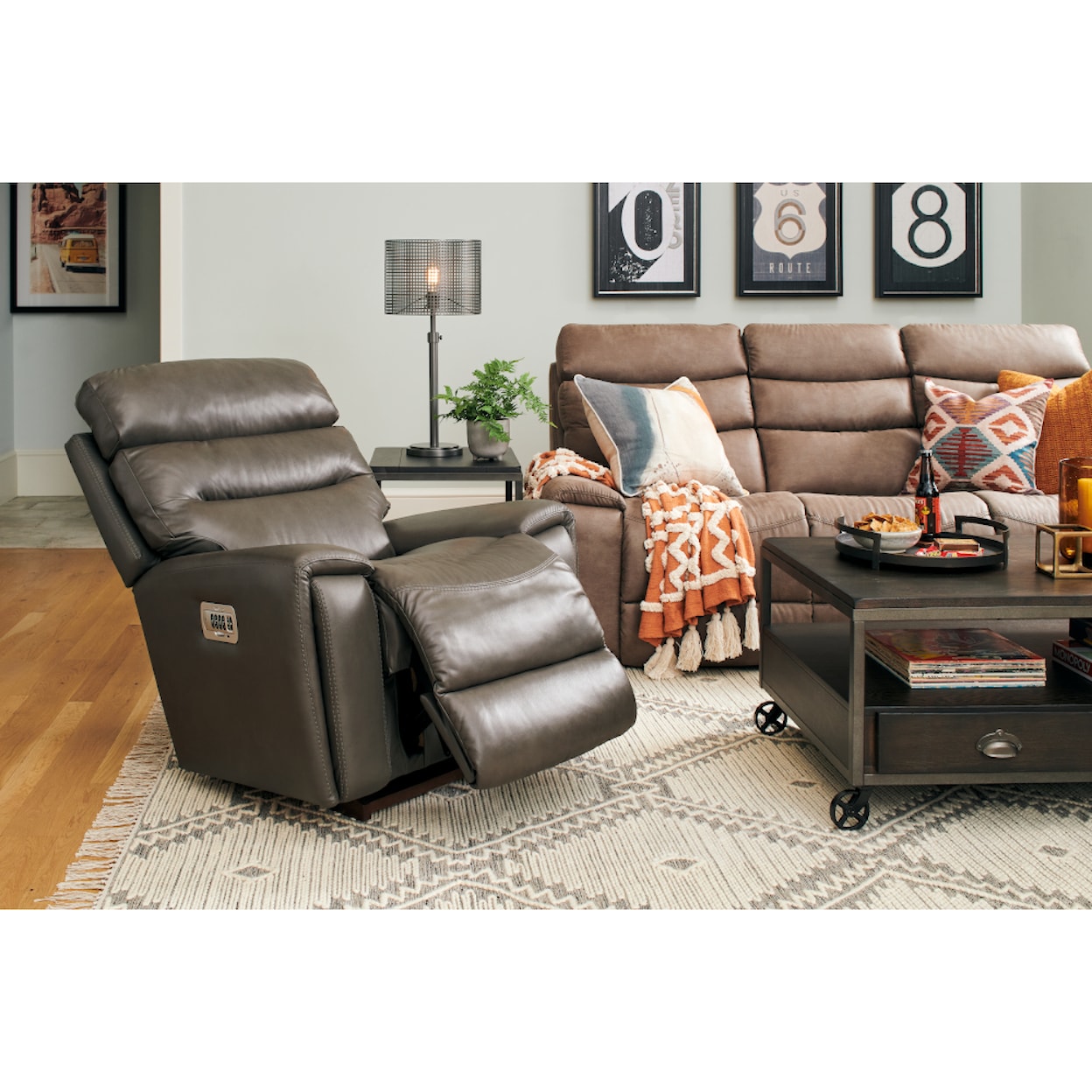 La-Z-Boy Soren Power Rocker Recliner w/ Pwr Headrest