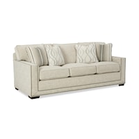 Transitional Sofa with Nailheads