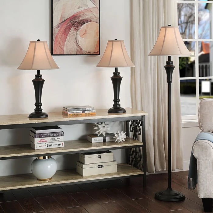 StyleCraft StyleCraft Set of 3 Lamp Set