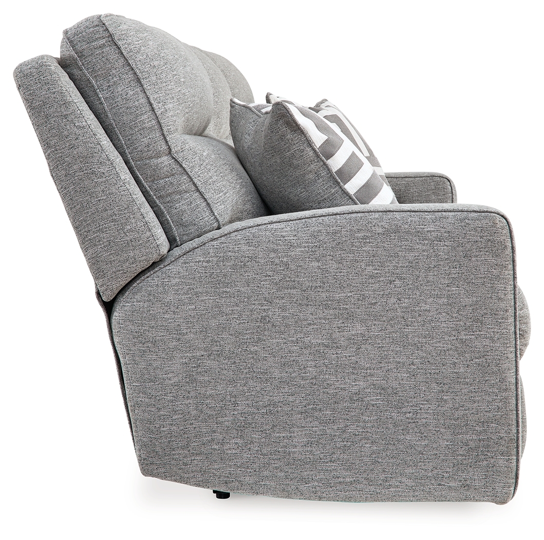 Pwr Rec Sofa With Adj Headrest