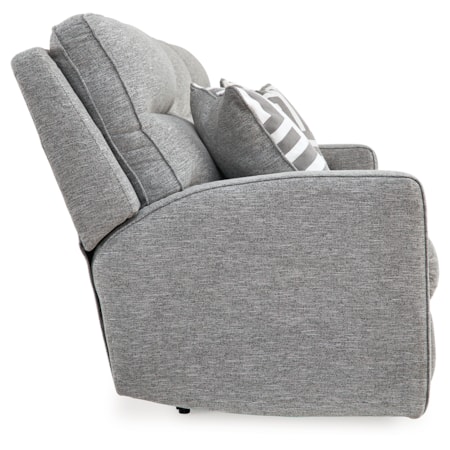 Pwr Rec Sofa With Adj Headrest