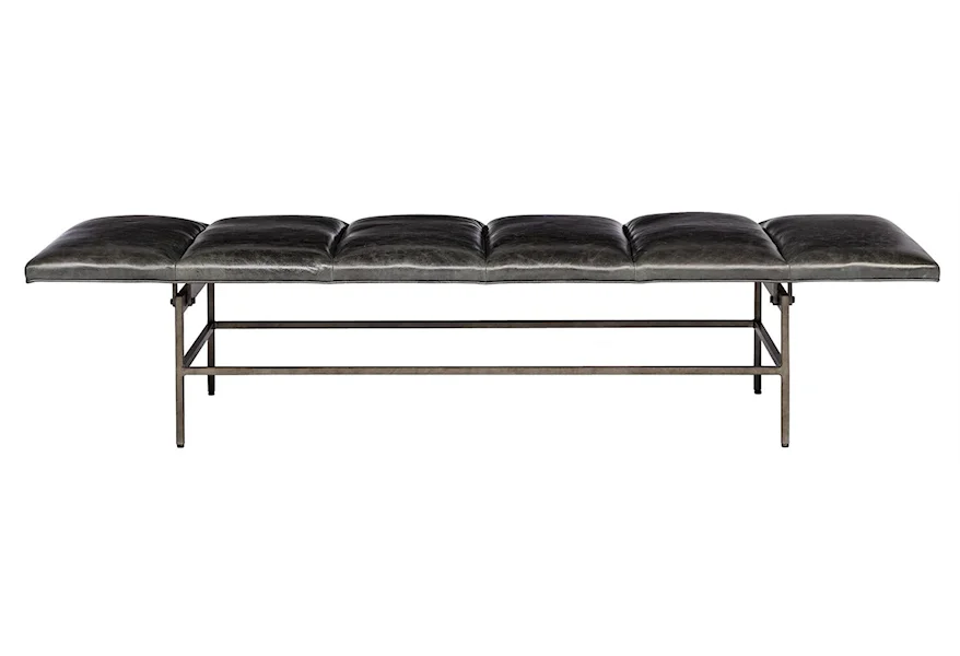 Interiors Ardmore Fabric Bench by Bernhardt at Baer's Furniture