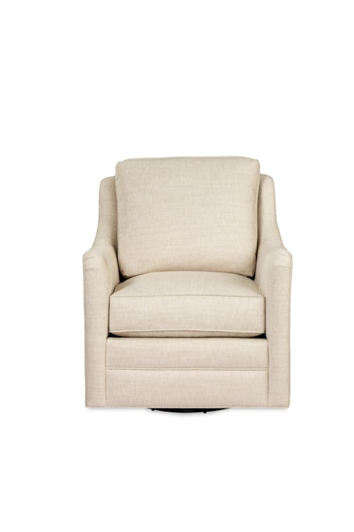 Transitional Swivel Chair