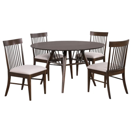 Everton 5-piece Dining Table Set