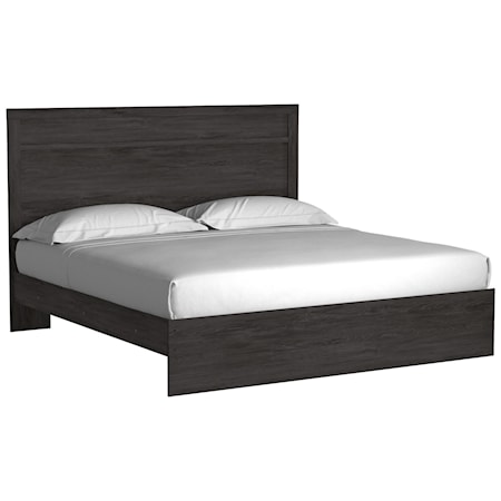 King Panel Bed