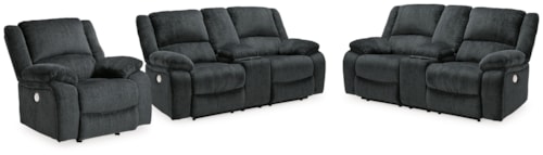 2 Power Reclining Loveseats And Recliner