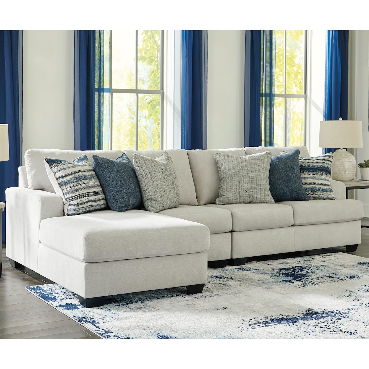 Ashley Lowder 3-Piece Sectional with Chaise