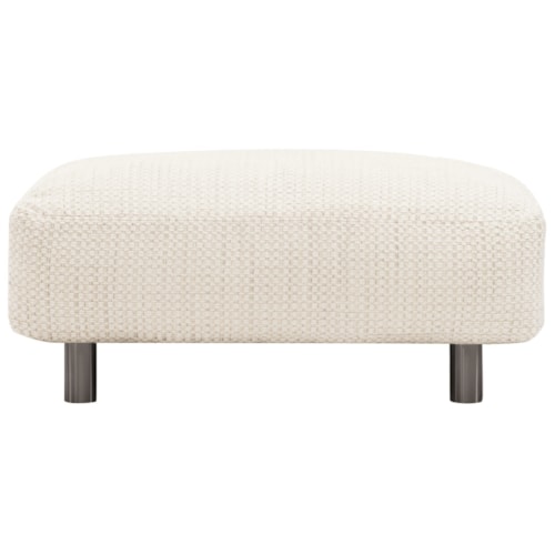 Avanni Fabric Outdoor Ottoman