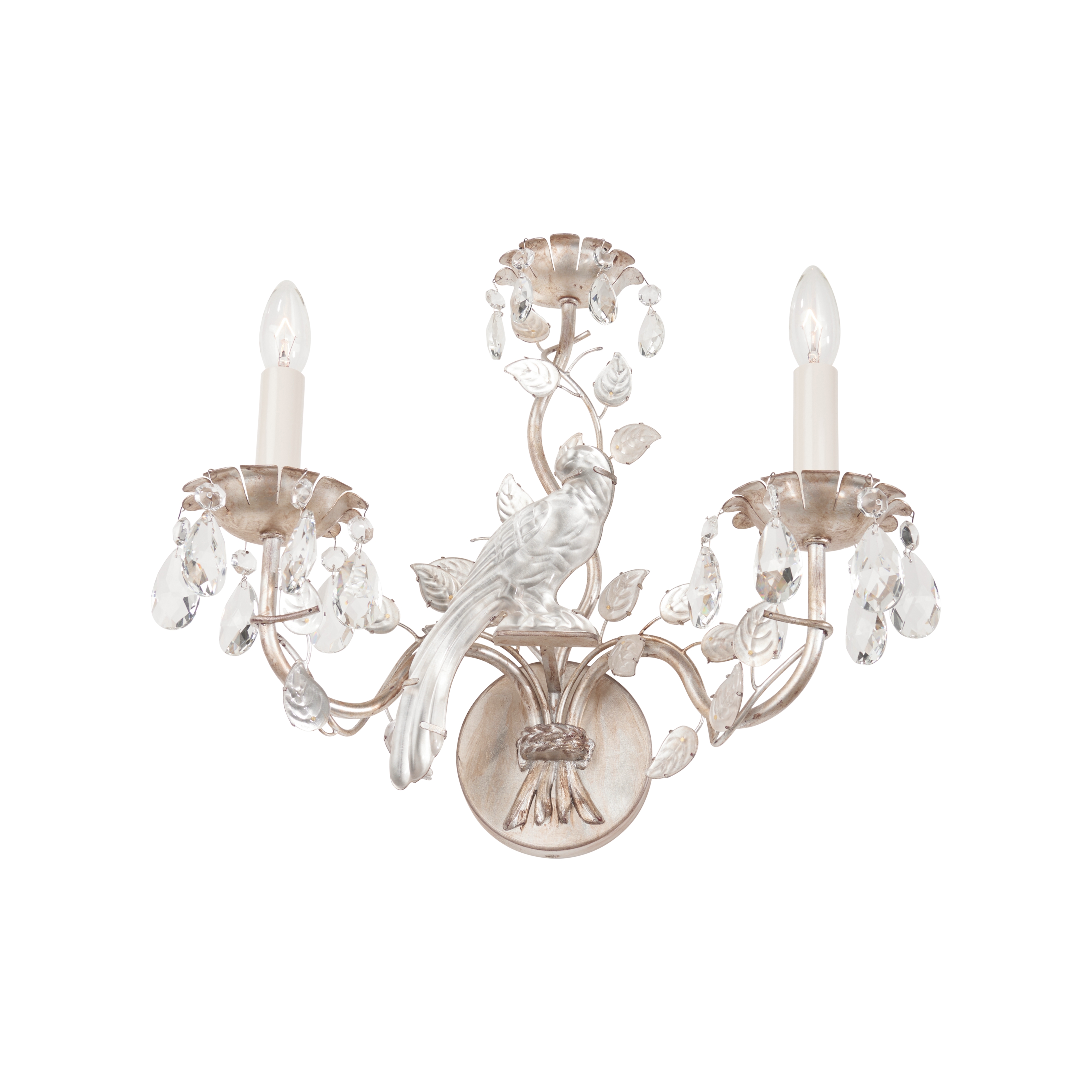 Chelsea House Chelsea House Misc Crystal Bird Sconce - Left
