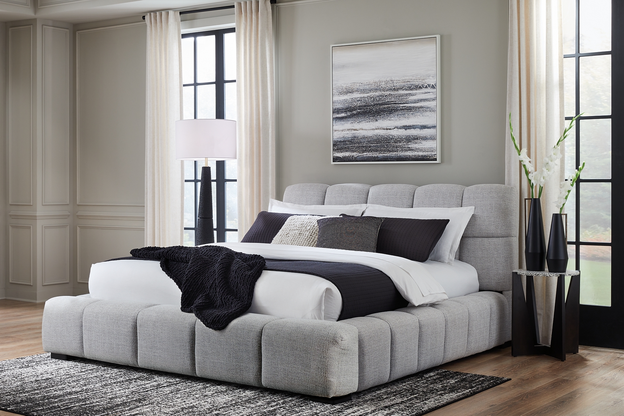 Queen Upholstered Bed