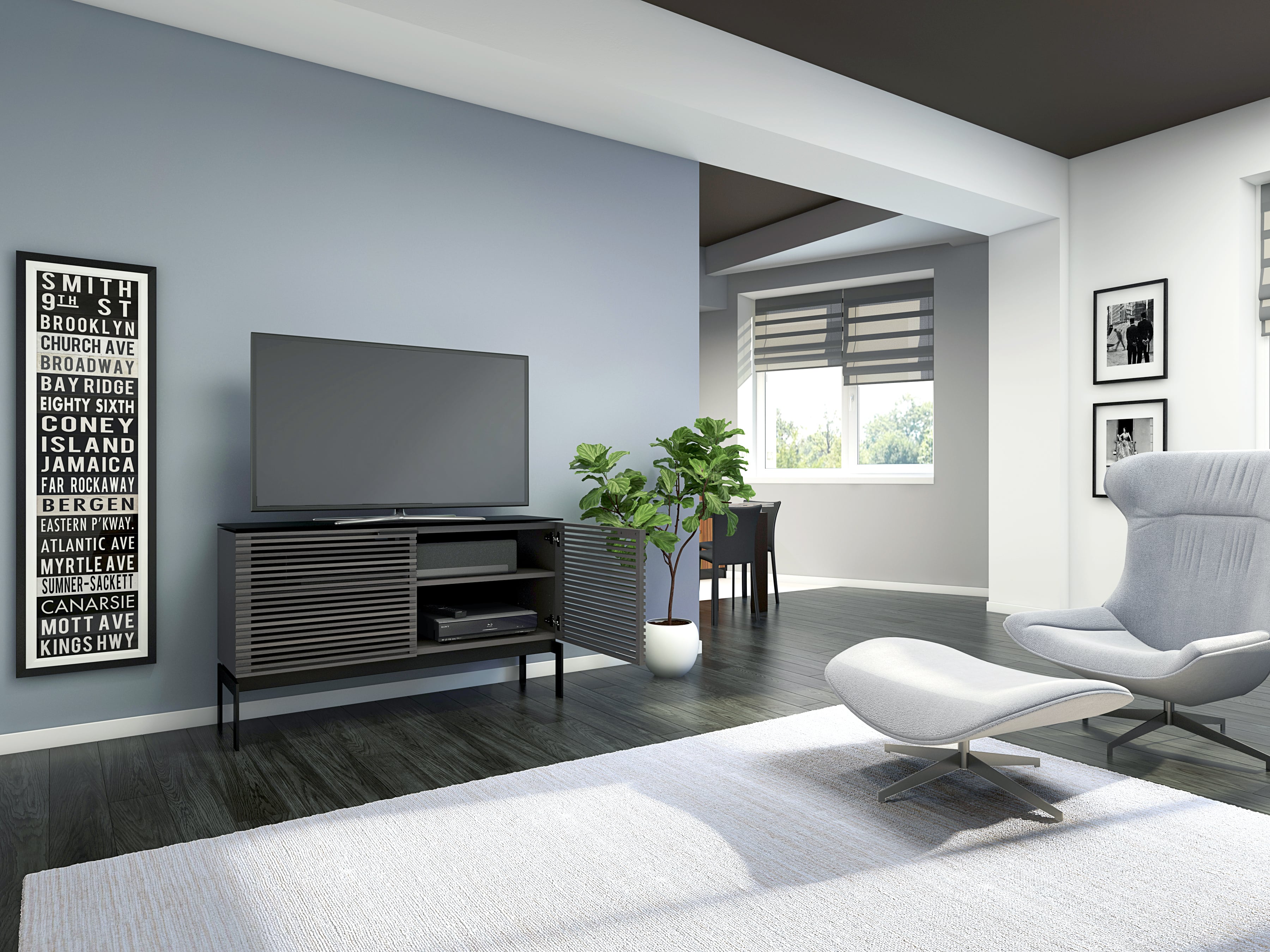 BDI Corridor Storage Cabinet