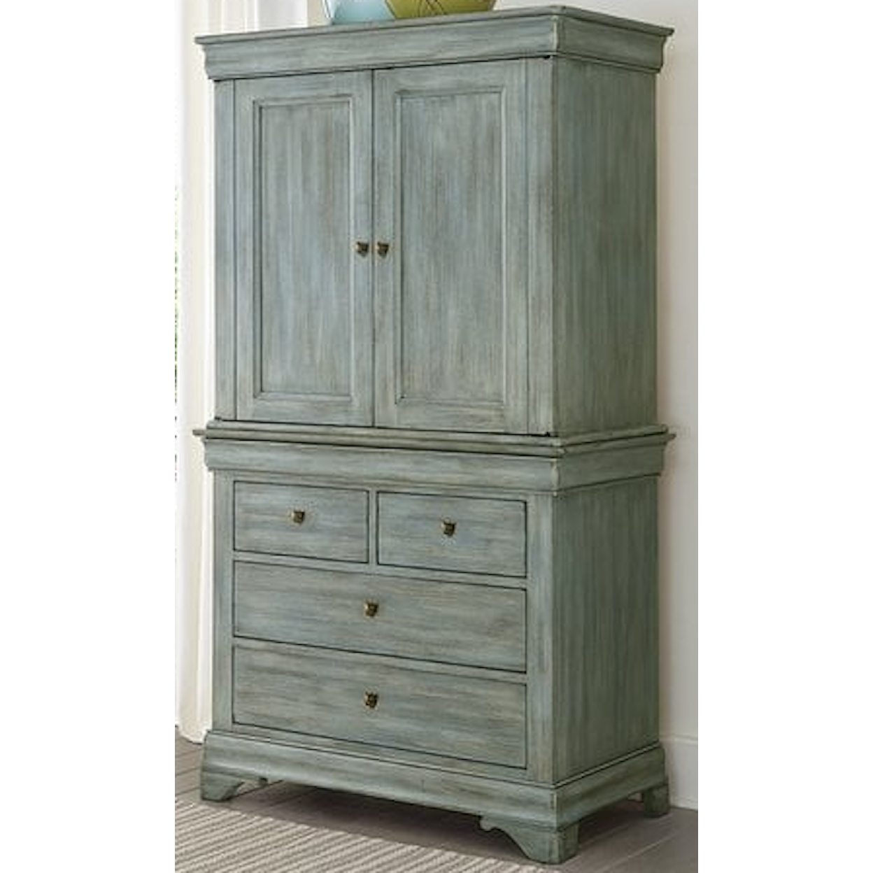 Durham Chateau Fontaine Junior Chest with Door Deck