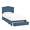 Accentrics Home Fashion Beds Twin Upholstered Bed