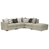 Craftmaster Crystal 5-Piece Sectional Sofa