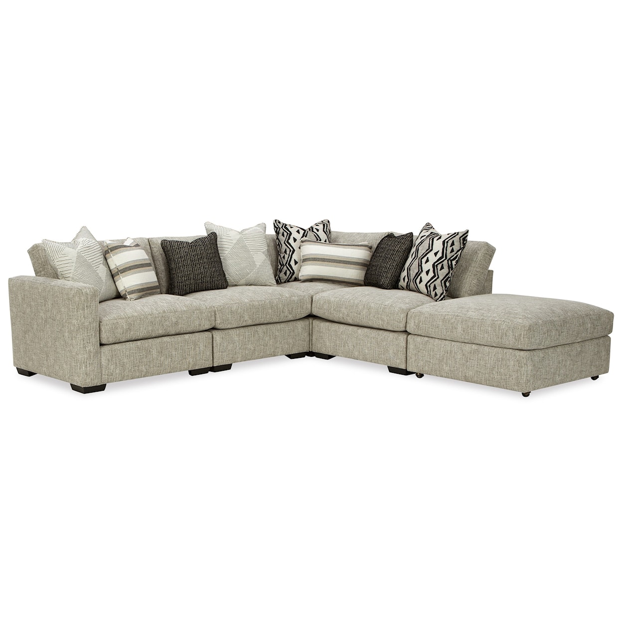 Craftmaster Crystal 5-Piece Sectional Sofa