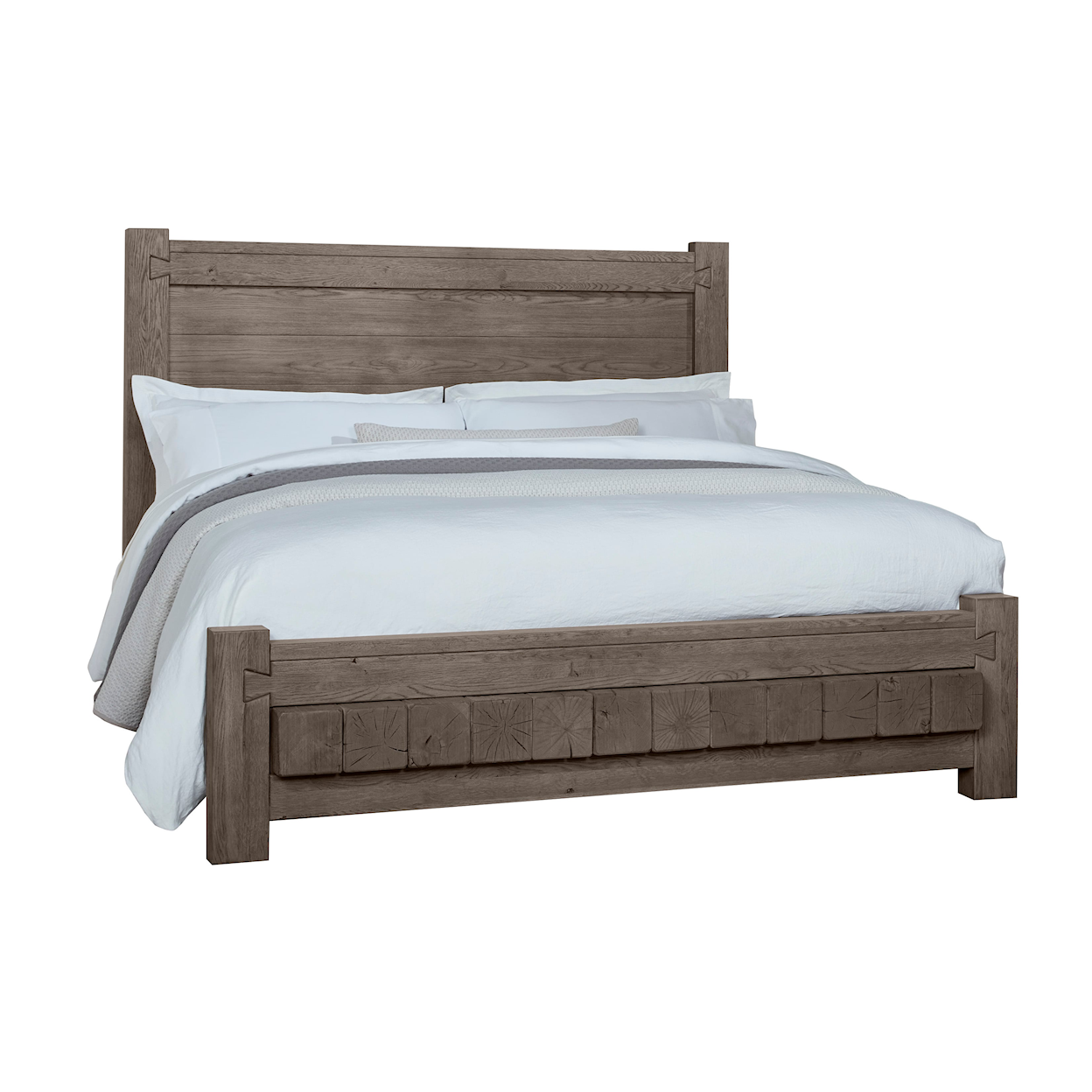 Vaughan Bassett Dovetail King Low Profile Bed