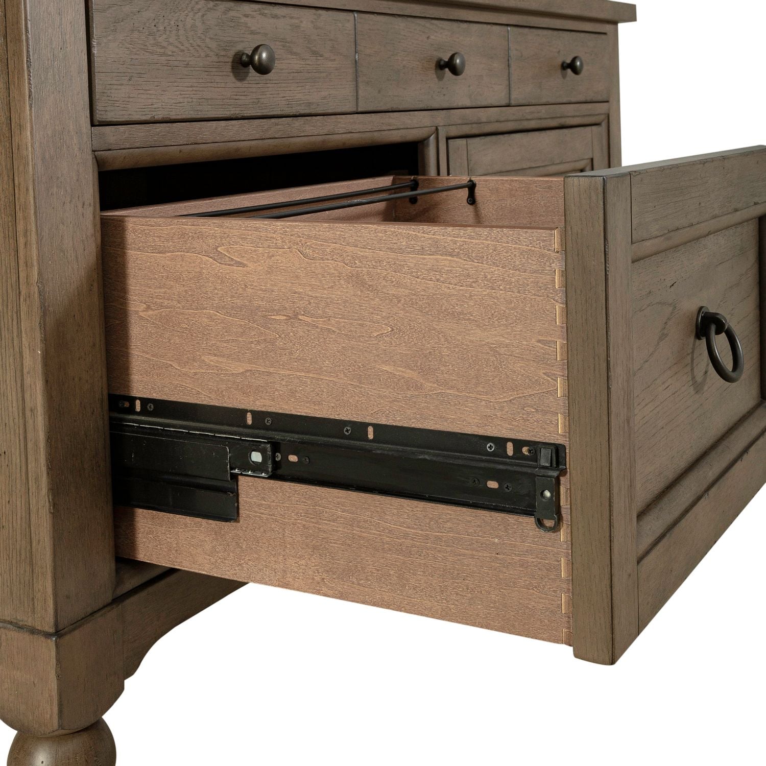 Liberty Furniture Americana Farmhouse 5-Drawer Credenza