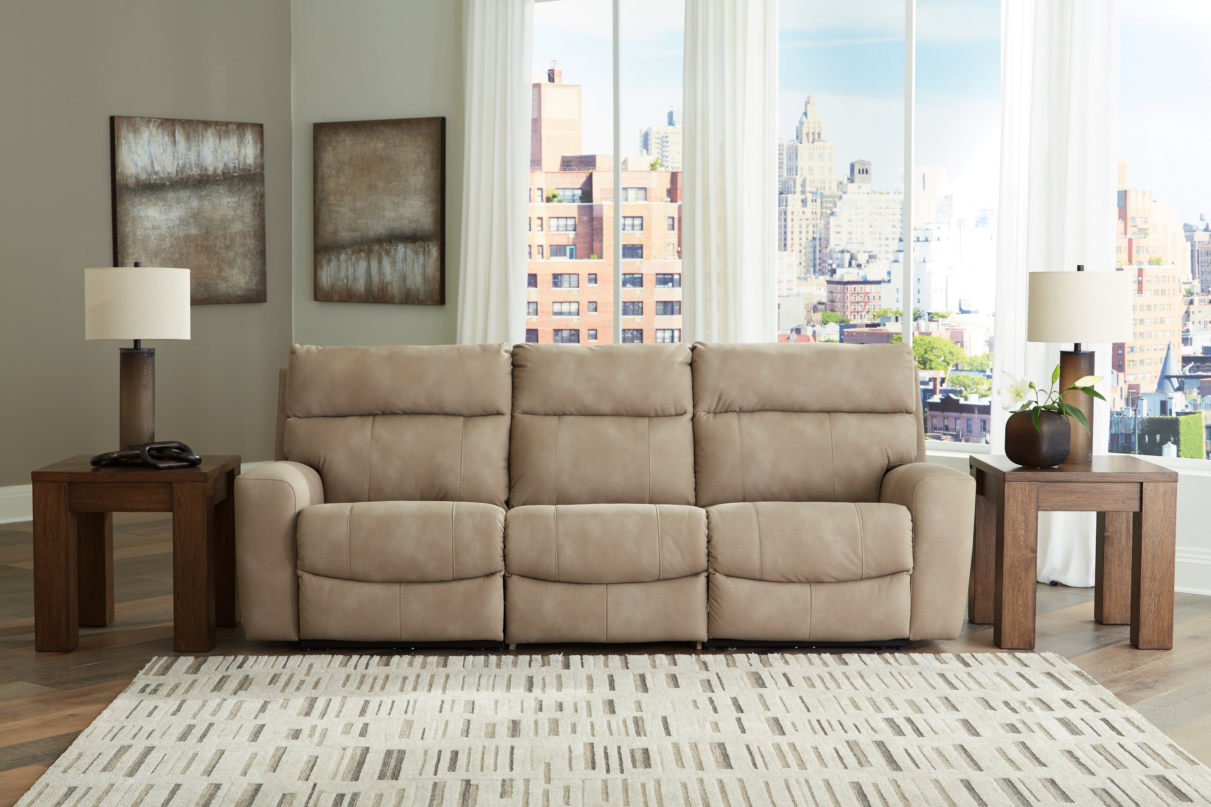 3-Piece Power Reclining Sectional Sofa