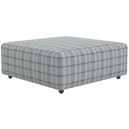 Castered Cocktail Ottoman