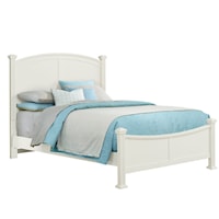 Transitional Queen Poster Bed