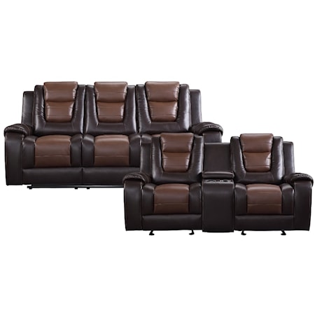 2-Piece Reclining Living Room Set