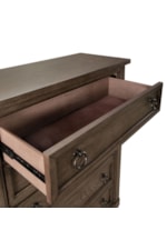 Liberty Furniture Americana Farmhouse Transitional 5-Drawer Bedroom Chest with Dovetail Construction