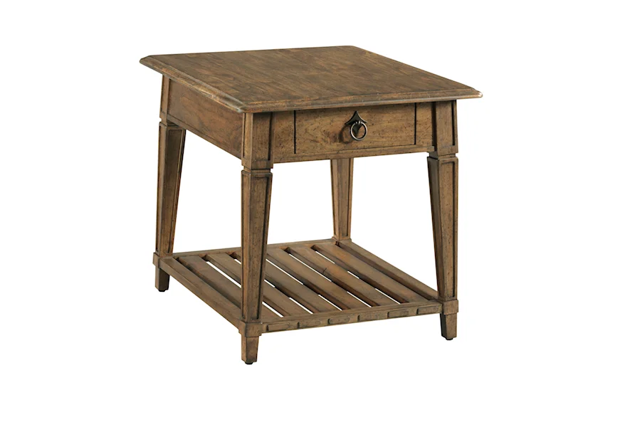 Ansley Atwood Drawer End Table by Kincaid Furniture at Johnny Janosik