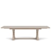 Riverside Furniture Rosalie Trestle Dining Table