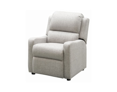 Casual Kid's Size Recliner with Low-Leg Recline