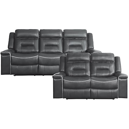 2-Piece Reclining Living Room Set