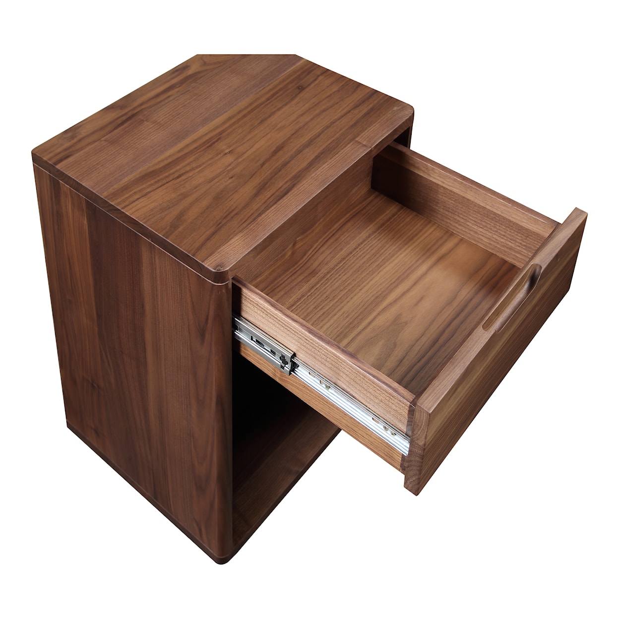 Moe's Home Collection Osamu Osamu Walnut Nightstand