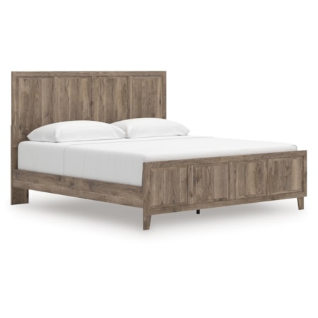King Panel Bed