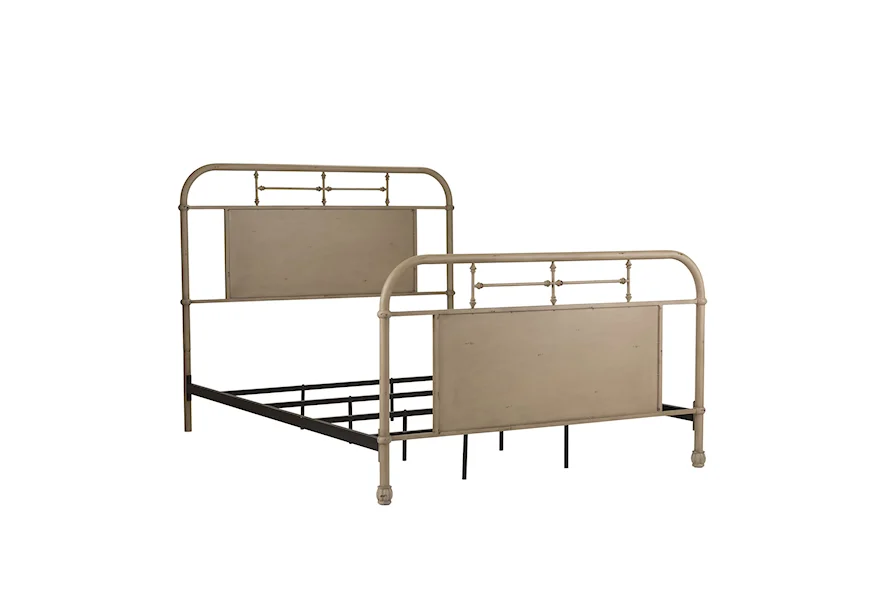 Vintage Series Queen Metal Bed by Liberty Furniture at Suburban Furniture