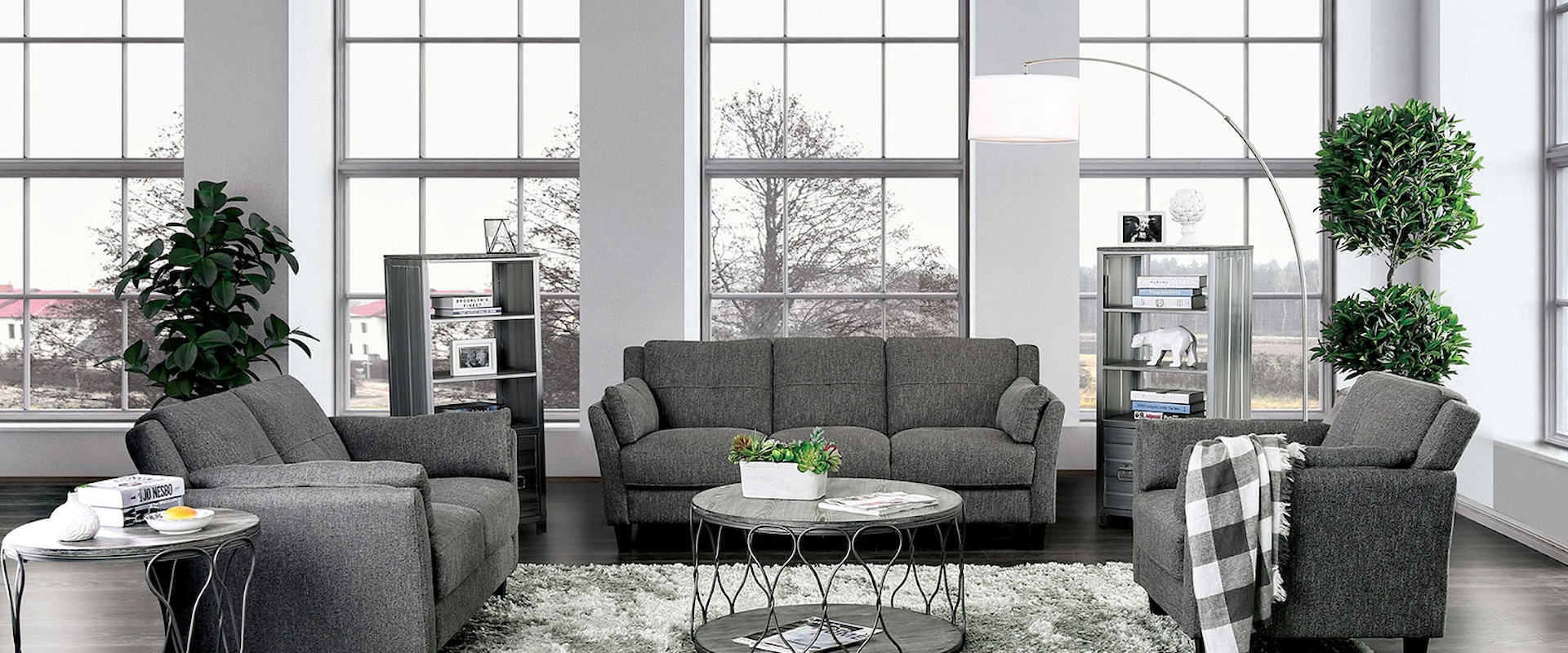 Contemporary Living Room Set