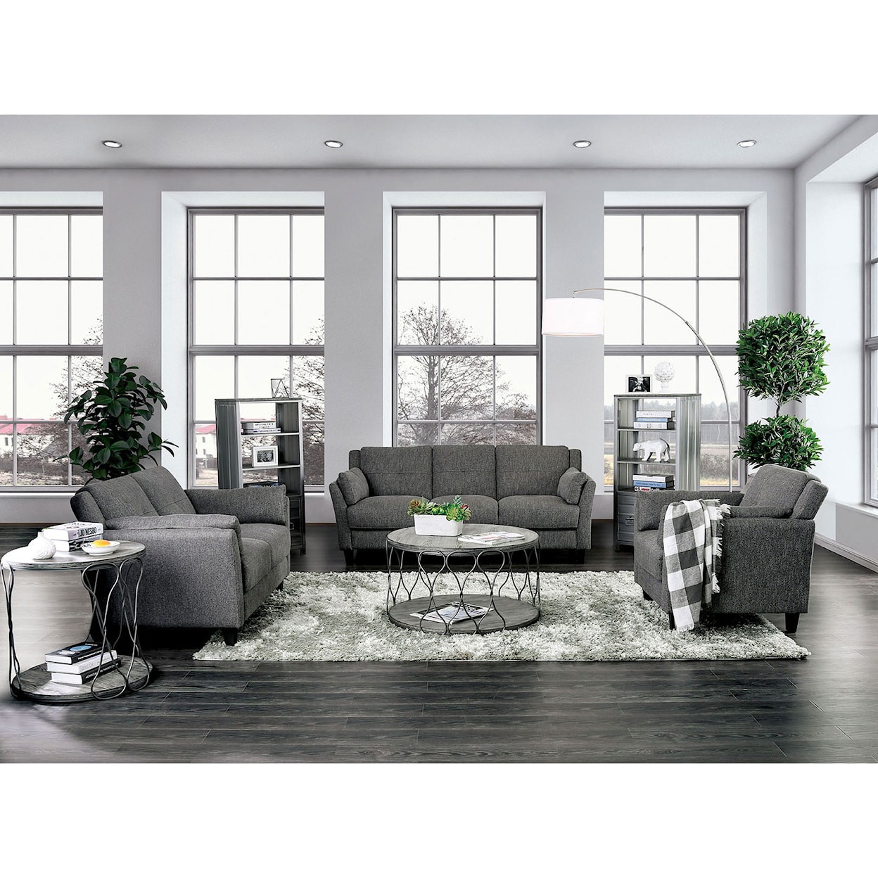 FUSA Yazmin Living Room Set