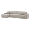 JB King Next-Gen Gaucho 4-Piece Sectional Sofa with Chaise