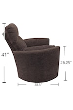 PH Radius Casual Power Glider Chair and a Half Recliner with 2 Pillows