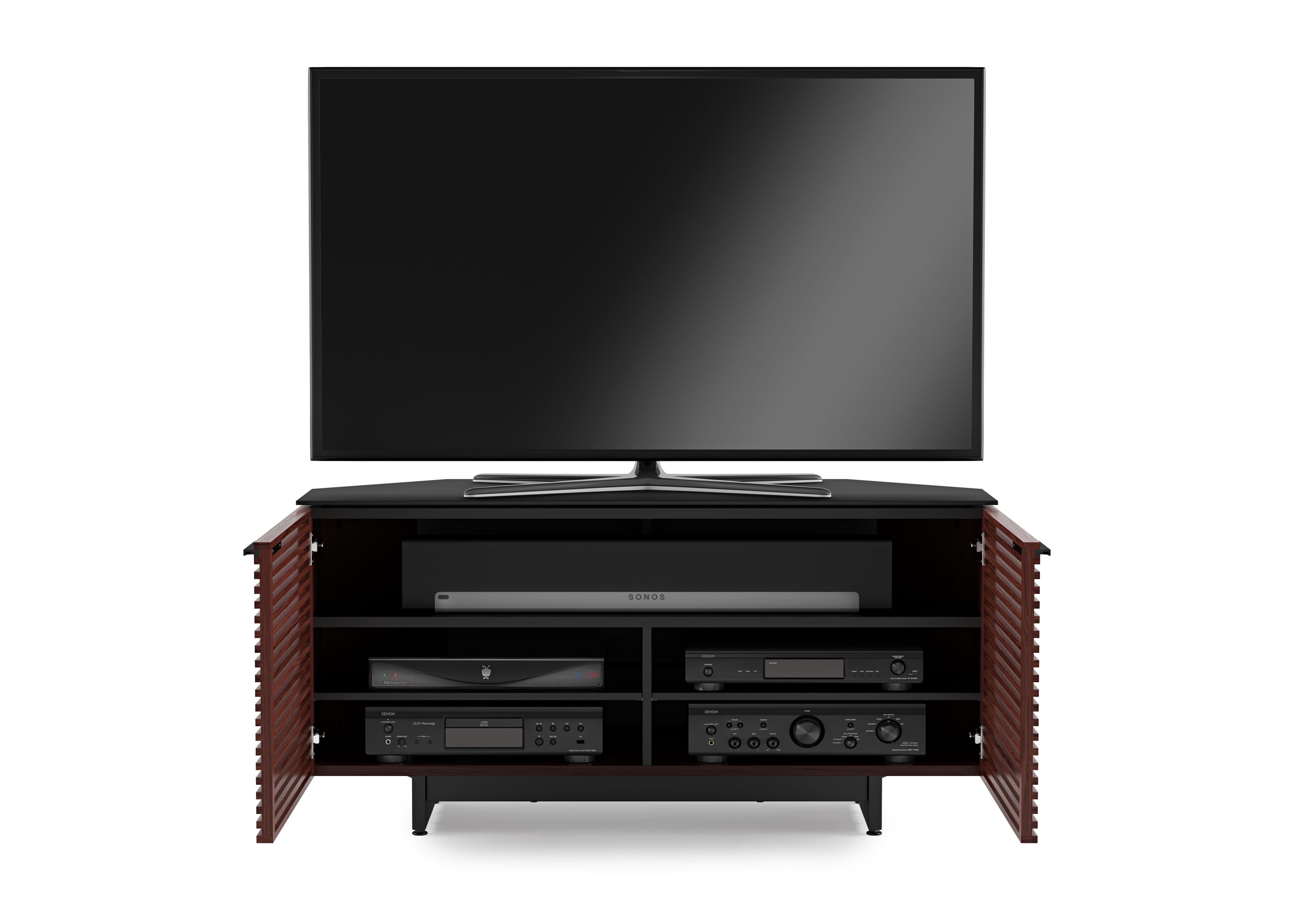 BDI Corridor Corner Media Cabinet