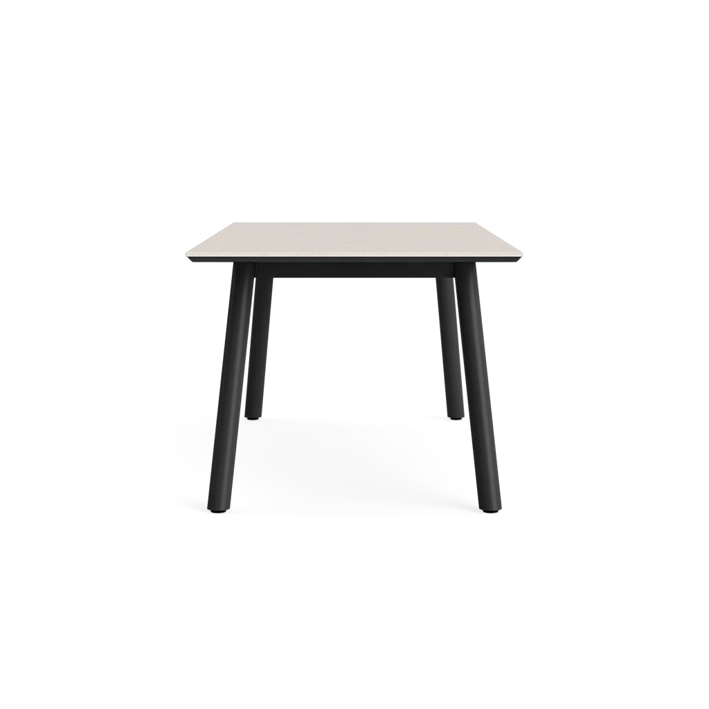 72" Aluminum Dining Table w/Dekton Top