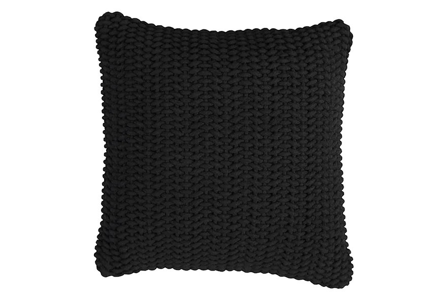 Pillows Renemore Black Pillow by Signature Design by Ashley at Zak's Home Outlet