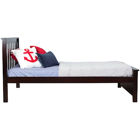 Youth Twin Bed in Espresso