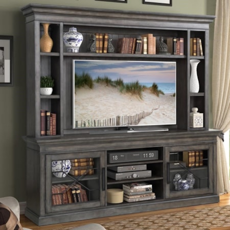 92" Console with Hutch