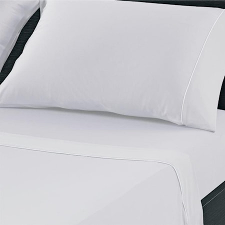 Queen Bright White Sheet Set