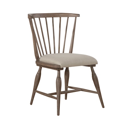 Upholstered Windsor Chair