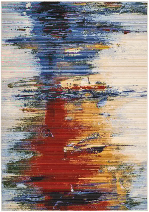 5'6" x 8' Crimson Tide Rectangle Rug